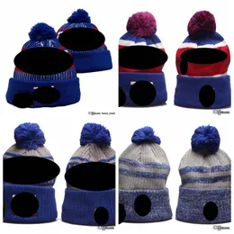 New York''Giants''Bobble Hats Baseball Ball Caps 2023-24 Fashion Designer Bucket Hat Chunky Knit Faux Pom Beanie''NFL Christmas hat