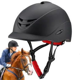 Skateshjälmar Equestrian Helmet Unisex Classic ridningsutrustning Cykelskydd CAPS 5262CM Justerbar 230922