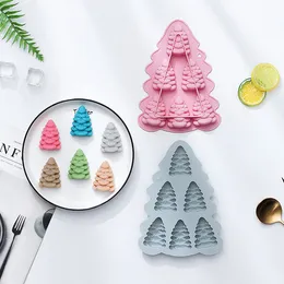 실리콘 크리스마스 트리 케이크 곰팡이 - 축제 휴가 베이킹