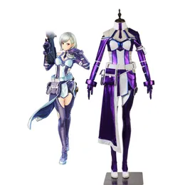 Anime kostymer svärd konst online ggo zeliska hoshiyama midoriko cosplay costume anpassad gjord