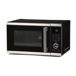 PowerXL Smart Microwave Air Fryer Plus Countertop Microwave Air Fryer Oven Combo med konvektion, svart