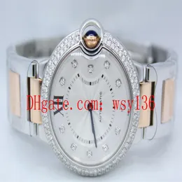 Topselling High Quality 18k ROSE GOLD And Steel WE902031 Women's Quartz Movement Watch Ladies Fashion Wathces325c