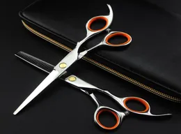 professional japan 440c 6 inch hair scissors set cutting barber makas haircut hair scissor thinning shears hairdressing scissors8045942