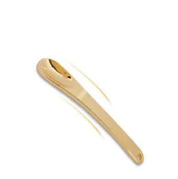 Новейшая красивая Золотая, серебряная ложка, лопатка для порошка для специй, портативный совок, инновационный дизайн для нюхательного табака, нюхателя, инструмент для курительной трубки