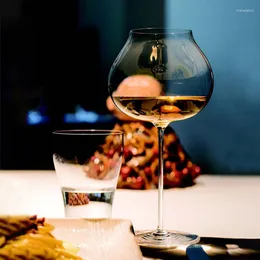 Vinglasslövar franska sommelier tävling exklusiv glas grands crus vit sherry cup rona big belly rom bägare ung burgogne