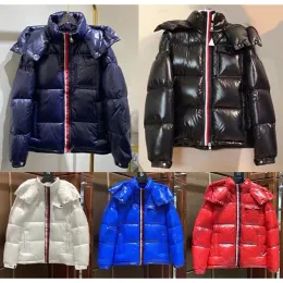 Designer-Herren-Pufferjacke, Daunenjacken, Damen-Parkas mit besticktem Abzeichen, Winterjacke, Herren-Oberbekleidungsmäntel mit Reißverschluss