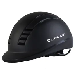 Skates Helmets LOCLE Adult Men Women Equestrian Helmet Unisex Horse Riding Equipment Protection Cap 4760cm Adjustable Design 230922