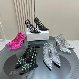 Womens sandals runway models sexy fine high-heeled rhinestone temperament celebrity imperial sister large size size 35-42 heel height 10.5 size