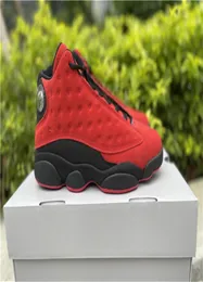 Shoes Air Authentic 13 Reverse Bred Men 13S Real Carbon Fiber University Red Zapatos Sneakers Original5536613