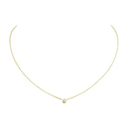 Pendant Necklaces Designer Jewelry Diamants Legers Diamond Damour Love Necklace For Women Girls Collier Bijoux Femme Rop Delivery Pen Dhnhn