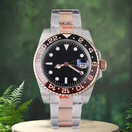 Mens 시계 고품질 Zegarek Montrek De Luxe Hommes Automatique Watch Orologi Stainless Steel Waterproof Watch Luminous Sapphire 자동 손목 시계