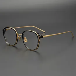 2019 neue Reine Titan Brille Rahmen Männer Retro Frauen Runde Brillen Harry Vintage Potter Myopie Optische Rahmen Eyew218g
