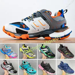 Track LED Trainers 3.0 للرجال Luxury Light Sports Shoe Mens Lights Sport Shoes Womens Luxe Sneakers Women Paris Sneaker L4