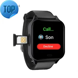 J-Style 2032 Смарт-часы для ухода за пожилыми людьми с поддержкой Android SIM-карта GPS трек ЭКГ Монитор сердечного ритма SOS Health Elder 4g Смарт-часы
