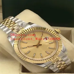 12 Sell The Mens watches 41 mm 126331 126231 126333 126334 Two Tone Gold Date Asia 2813 Automatic Mechanical Men's Watche232x