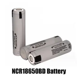 100% toppkvalitet NCR18650BD-batteri 3200mAh NCR 18650 BD LITIUM 3.6V 10A NCR18650 LI-ion Uppladdningsbara batterier för Panasonic Grey