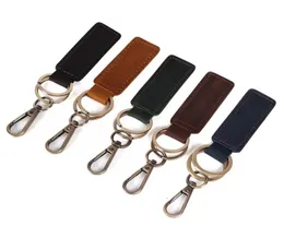 Fashion Keychain Genuine Leather Charm Women Small Gift Retro Handmade Purse Keychains Car Key Ring Holder Wallet Arts and Crafts 5616626
