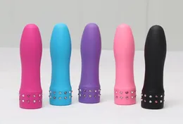 Многоскоростные вибрационные алмазные вибраторы Секс-кристалл Пуля Секс-игрушки для взрослых для женщин Продукты секса МИНИ Водонепроницаемый3829815