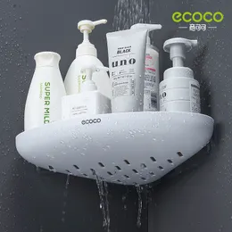 Półki łazienkowe EcoCo Półka do przechowywania łazienka prysznic prysznic pstryk w górę półki szampon szampon koszyka półki ścienne na półki kuchnia 230923