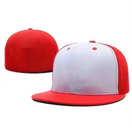 Fashion Letter A Cap Men Fitted Hats Flat Brim Embroidered Designer Sports Team Fans Baseball Caps Full Closed Hat281g