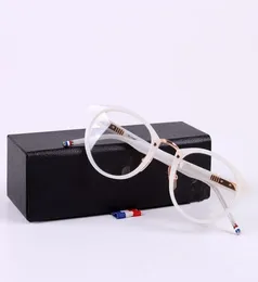 New York eyeglass TB008 Prescription Eyeglasses Frames Men Fashion Plank Glasses Computer Optical Frame With Original Box1565013