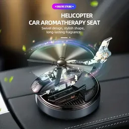 Araba kokusu difüzör kokuları ortadan kaldırır Koku güneş enerjili helikopter şekli araba hava spreener dekor otomotiv dekorasyonu