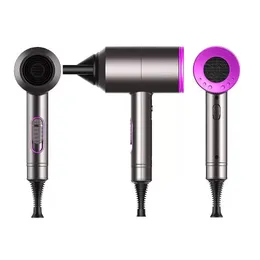 Other Health Beauty Items New Top Quality Hair Dryer Negative Ions Hammer Blower Electric 6 Styling Attachments With Gift Box Drop Del Dhxgz