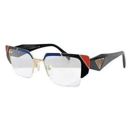 Lyxdesigner Womens Solglasögon Glacier Glasses Funky Rock 112 113 Famale och Male Retro Eyewear Acetate Glasses Eesthetic Business Affairs Glasses Holder