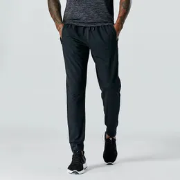 Lululemens Men's Jogger Long Pants Sport Yoga Outfit Outdoor City-Sweat Yogo Gym Pockets LL Sweatpants Trousers Mens Casual Elastic Waist fitness LU