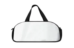 3pcs Duffel Bags Sublimation DIY White Blank Polyester Cotton Large Capacity Short Travel Luggage Bag Outdoor2726279