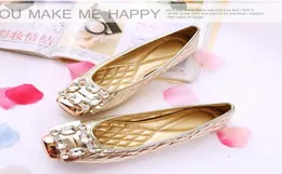 Women Shallow Mouth Shoes Rhinestone Square Toes Single Shoes Girls Flat Loafers Pumps Doug Shoes Womens Pumps Big Size2065109