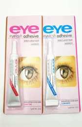 Dark White Eye Lash Glue Makeup Adhesive Waterproof False Eyelashes Adhesives with packing Practical Eyelash5643197
