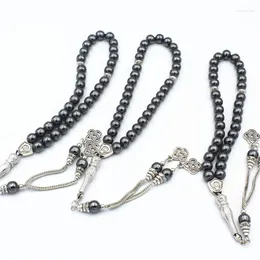 Strand 1pc 8MM Round Beads Gallstone Type Middle Eastern Islam Muslim Tasby Handmade Rosary