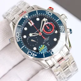 SEA Master Diver 300m America's Cup Twf Factory Top AAAAA 5A Jakość 44 mm mężczyzn zegarków Automatyczne mechaniczne chronograf 8900 Ruch Watch 1