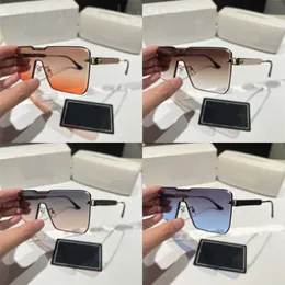 Mens designer solglasögon överdimensionerade solglasögon tunn ram modekontroll lunette de soleil uva skydd lyxglasögon enkel modern mode pj070