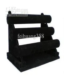 Whole cheap black Bracelet Chain Bangle Watch Necklace Jewelry Display Holder Stand Rac4158968