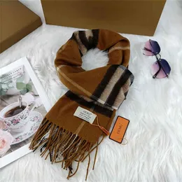 OEMG 100% Cashmere Scarf and Wool Hijab Ultra Warm and Elegant Plaid Winter and Spring Clothes Accessory 70 9inX11 8in Giftbox Y22317x