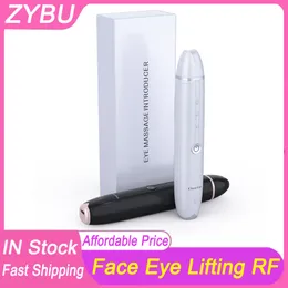 RF Face Eye Massager LED Photon Therapy Eye Face Lifting Anti Aging Wrinkle Eye Bags Dark Circle Removal Skin Rejuvenation Radio Frequency Beauty Instrument