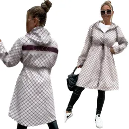 Designer Print Windproof Coat Down Jacket Coats Parka Women Cotton Outwear Parkas Free Ship
