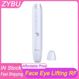 Ansiktslyftning Radiofrekvens RF Beauty Instrument Eye Care Anti-aging rynka borttagning Skin Föryngring Förbättring Verktyg Ansikt Massager Eye Bags Dark Circle Remover