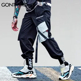 Men's Pants 2023 Pockets Cargo Harem Mens Casual Joggers Baggy Tactical Trousers Harajuku Streetwear Hip Hop Fashion Swag