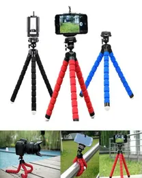Drop Ship Universal Octopus Stand Tripod Mount Holder for iPhone Samsung Huawei Xiaomi Cell Phone Camera In 1343693