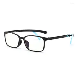 Sunglasses Children Anti-blue Light Glasses TR90 Juniors Adjustable Frame Teenager Computer Square Prescription Eyeglasses