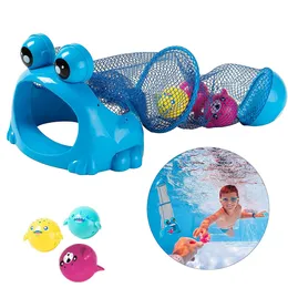 Bath Toys Summer Diving Training Toys Feed The Frog Game The Bottom Feeder Underwater Swimming Pool Dive Bath Toys for Boys Girls Gift 230923