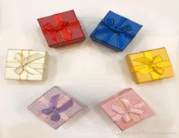 Cheap ring earring pendant jewelry packaging display box love gift wedding favor bag packing case5665742