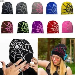 hats designers women Y2k Beanie Spider mens designer cap Double-Layer Knitted Hat Streetwear Headwear Winter Knit Beanies Hats for Men Women caps men hat