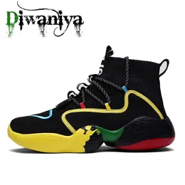 GAI Dress Fashion Sneakers High Top Basketball Shoes for Men Black White Outdoors Sports Ankel Boots Men Comfortable Size 39-48 230923