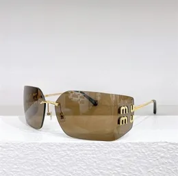 Lyxdesigner solglasögon mi u solglasögon för män och kvinnor, plåtram, benglas, reser UV -resistenta solglasögon