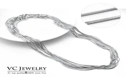 Silver Chains Necklace Interchangeable DIY Accessories for Jewelry findings and Components VC0082007544