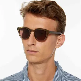 2020 نظارة شمسية خمر استقطاب الرجال كاري منحة كلاسيكية تصميم العلامة التجارية OV5413 في الهواء الطلق الأسيتات نظارات الشمس النساء 2363